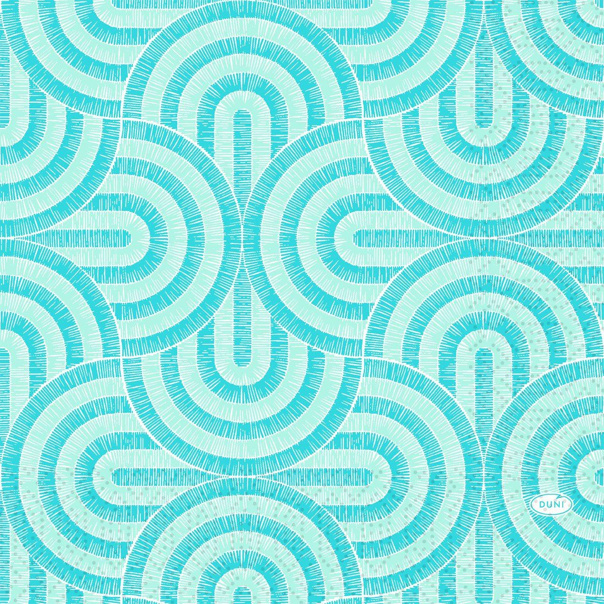 Breeze Mint Blue Servietten 33x33