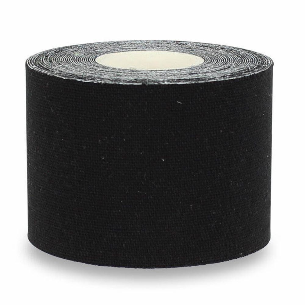 Hoopomania Kinesiologie-Tape 5 m x 50 mm | Schwarz