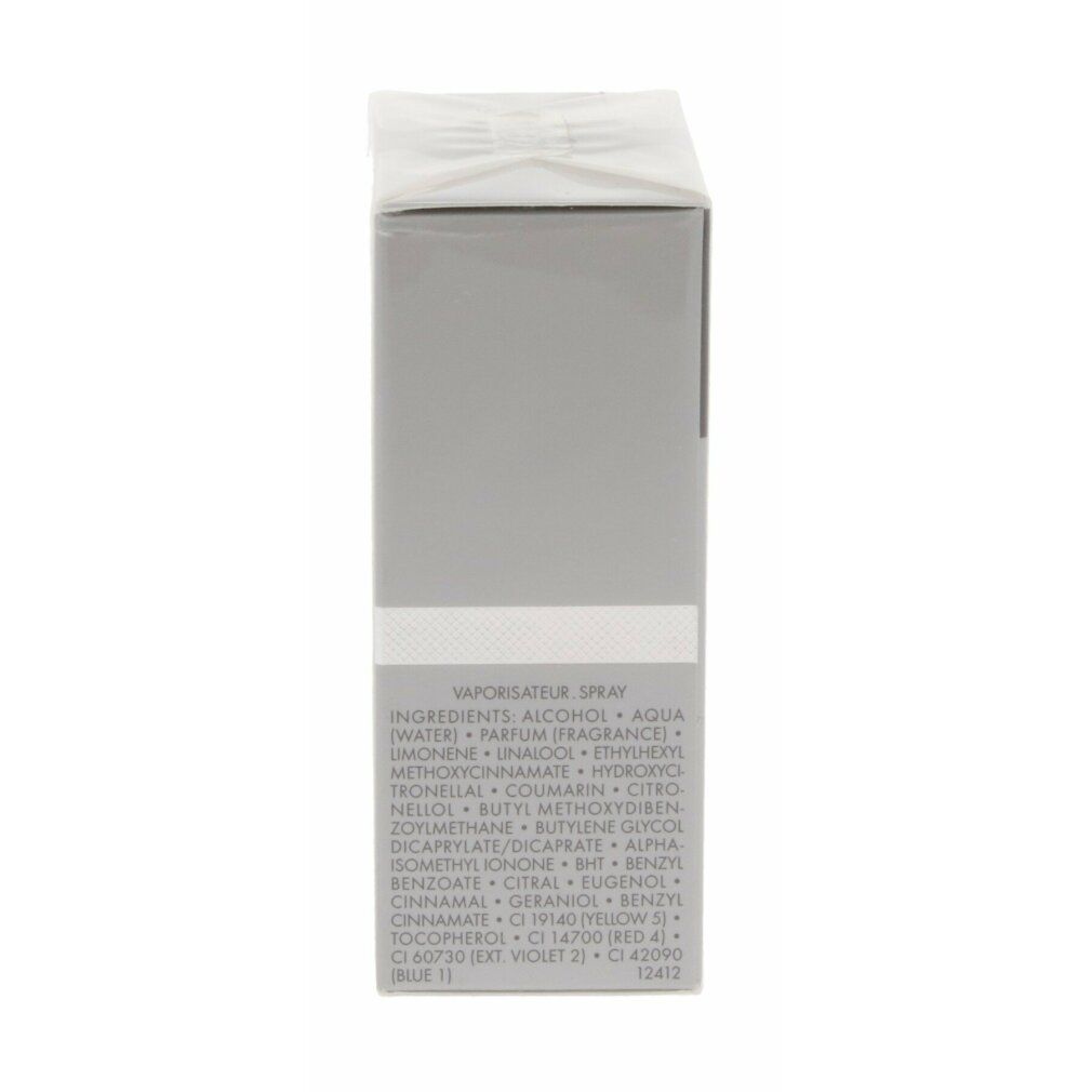 Seitenansicht der GUERLAIN L HOMME IDEAL INTENSE EDP 50 ML Verpackung mit Inhaltsstoffen.