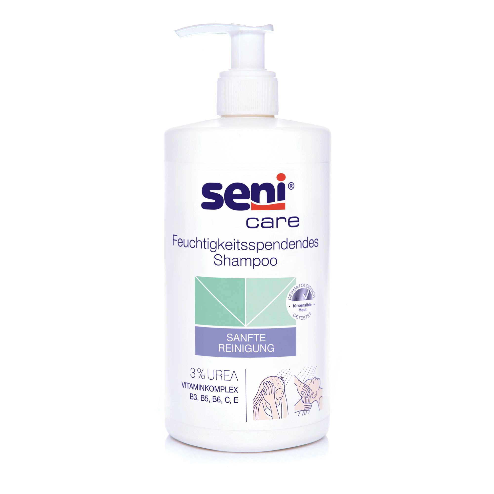 Seni Care Shampoo mit 3 % Urea 500 ml