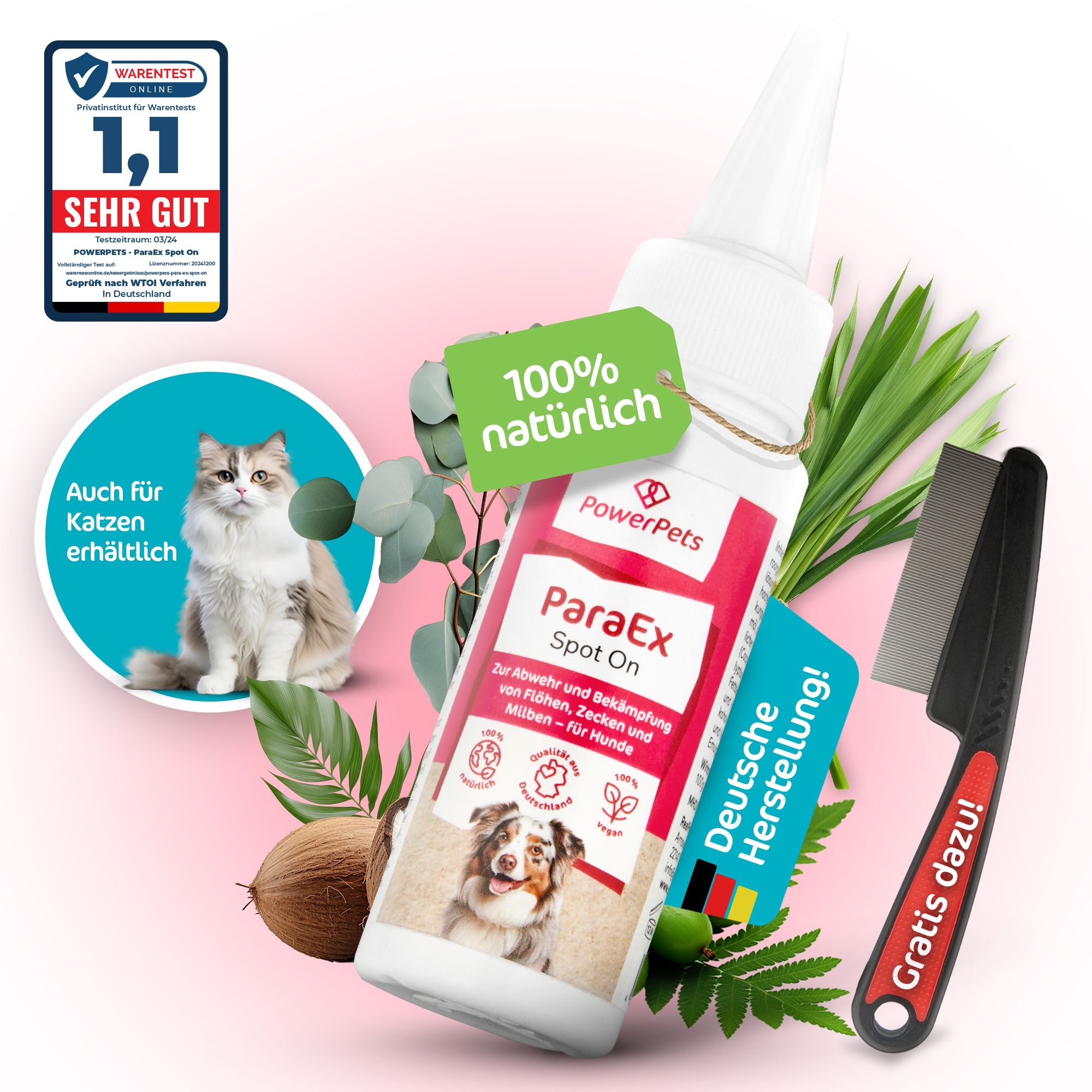ParaEx - SpotOn für Hunde - 40ml
