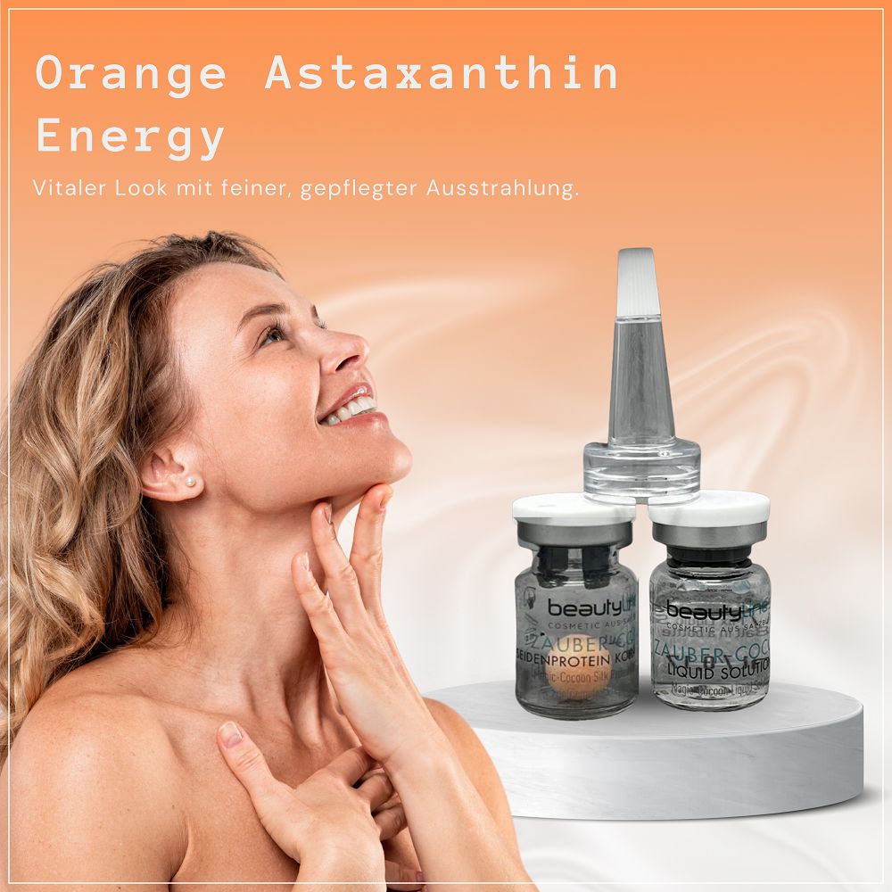 beautylines Zauber Cocon gefriergetrockneter Seidenprotein Kollagen Ball