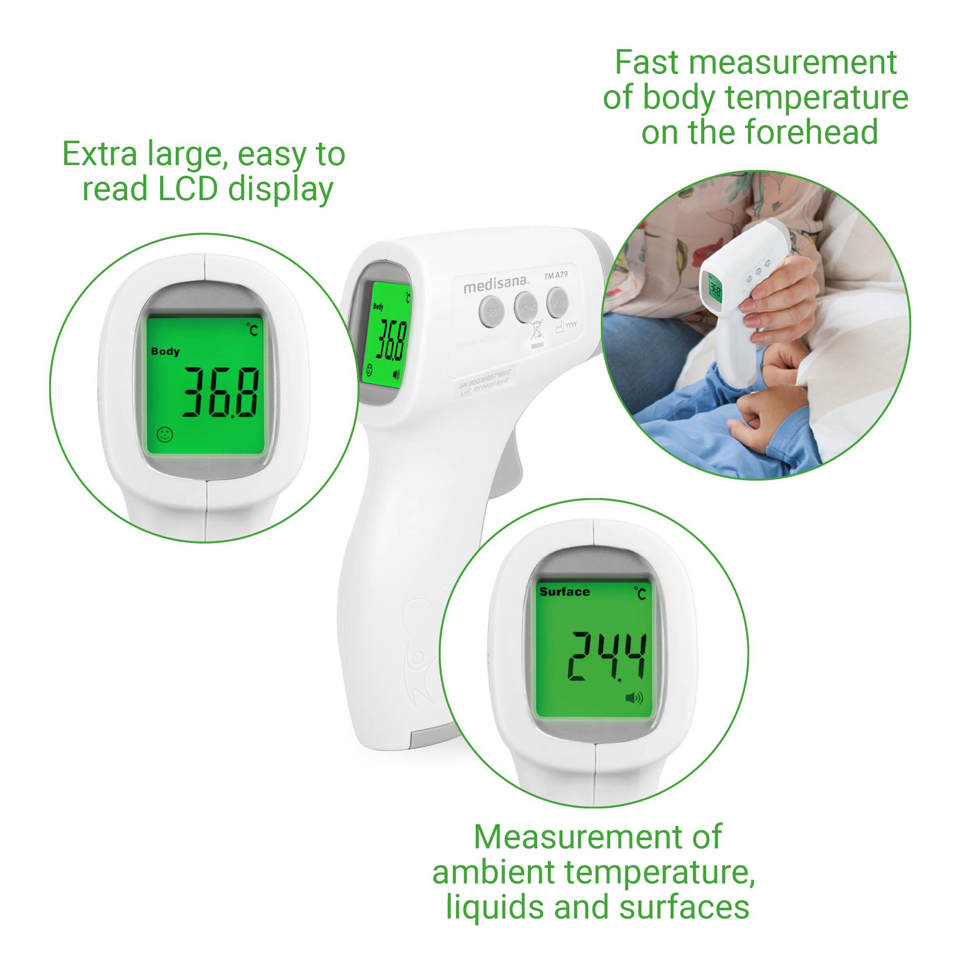 medisana TM A79 kontaktloses Fieberthermometer