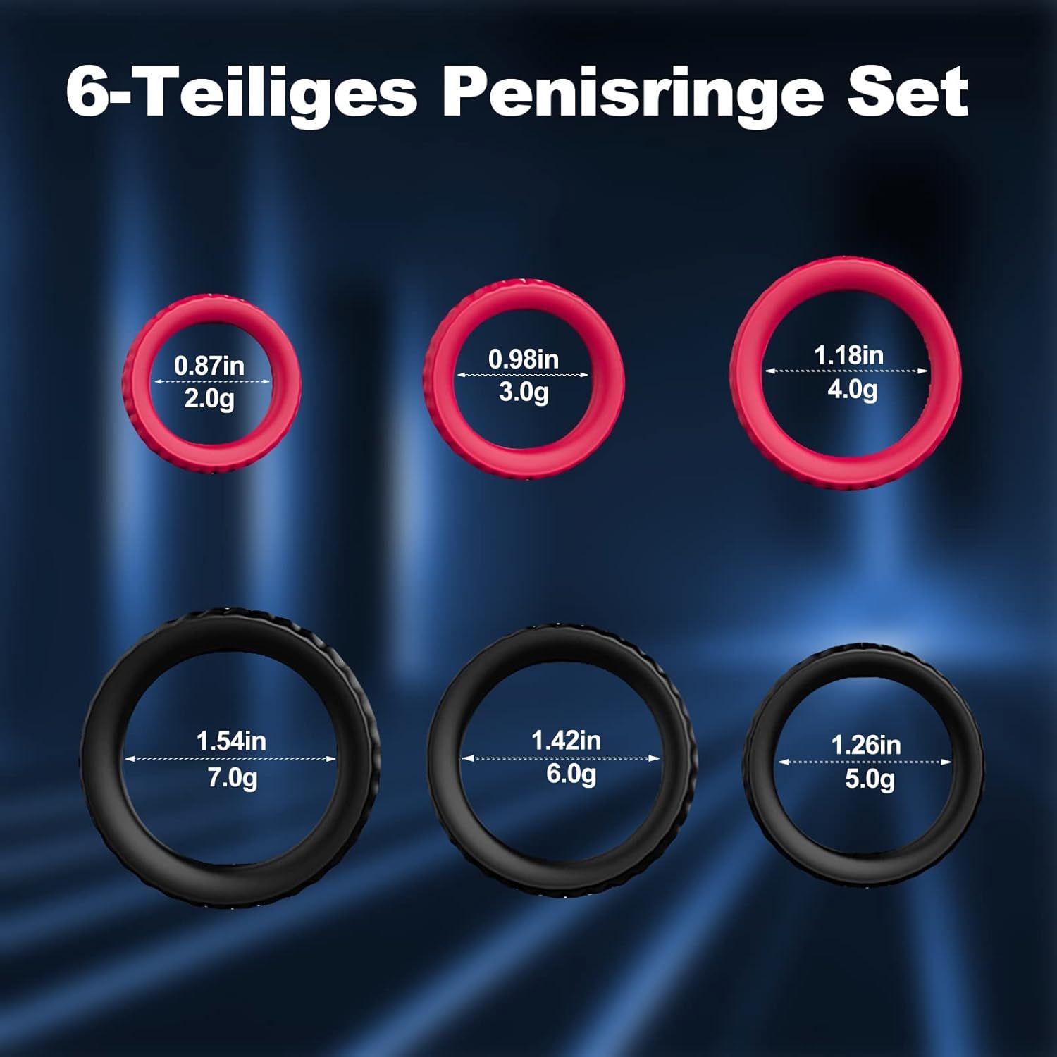 YICOCO Silikon Penisring Set