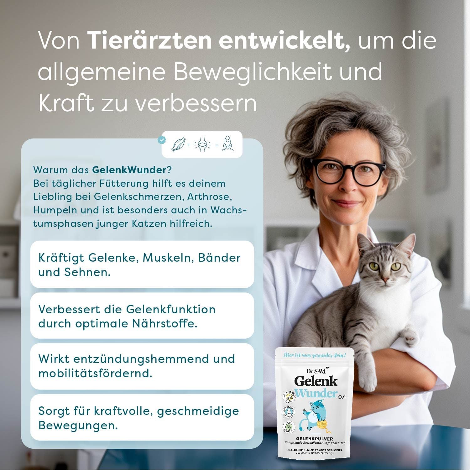 Dr. SAM GelenkWunder Cat
