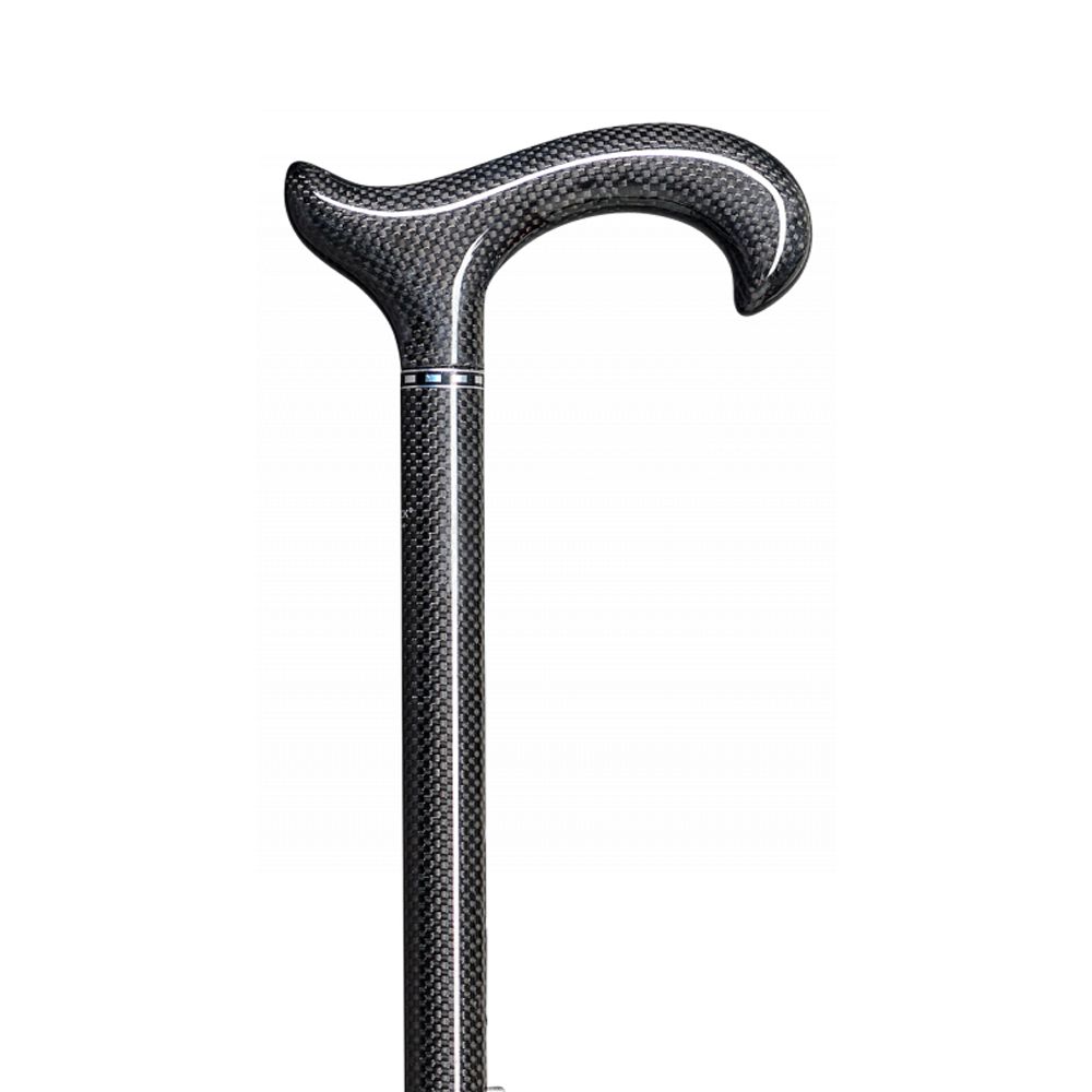 Gastrock Höhenverstellbarer Gehstock Exclusiv Carbon-ergonomic