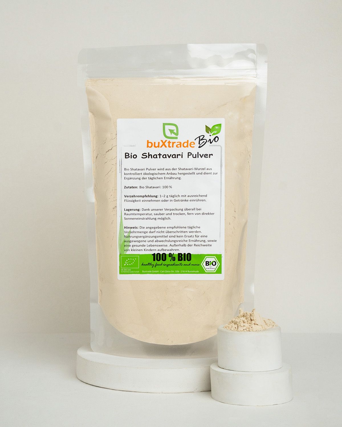 buXtrade Bio Shatavari Pulver