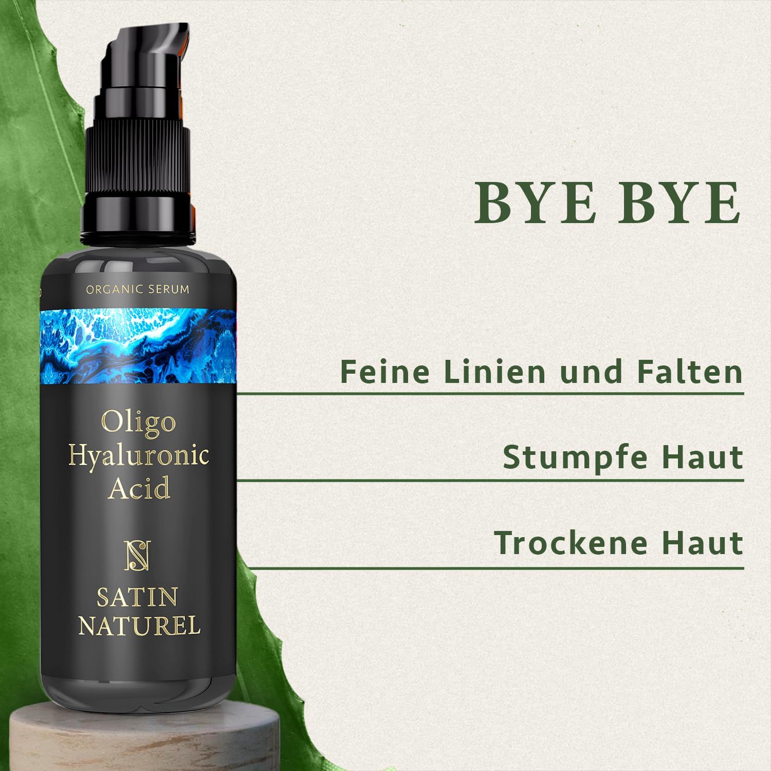 Satin Naturel Hyaluronsäure Serum