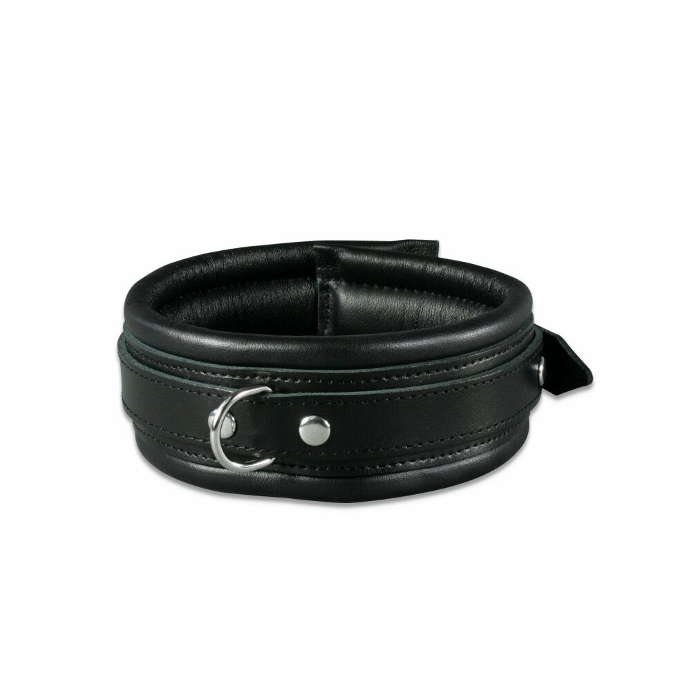 xx-dreamstoys Leder-Halsfessel schwarz