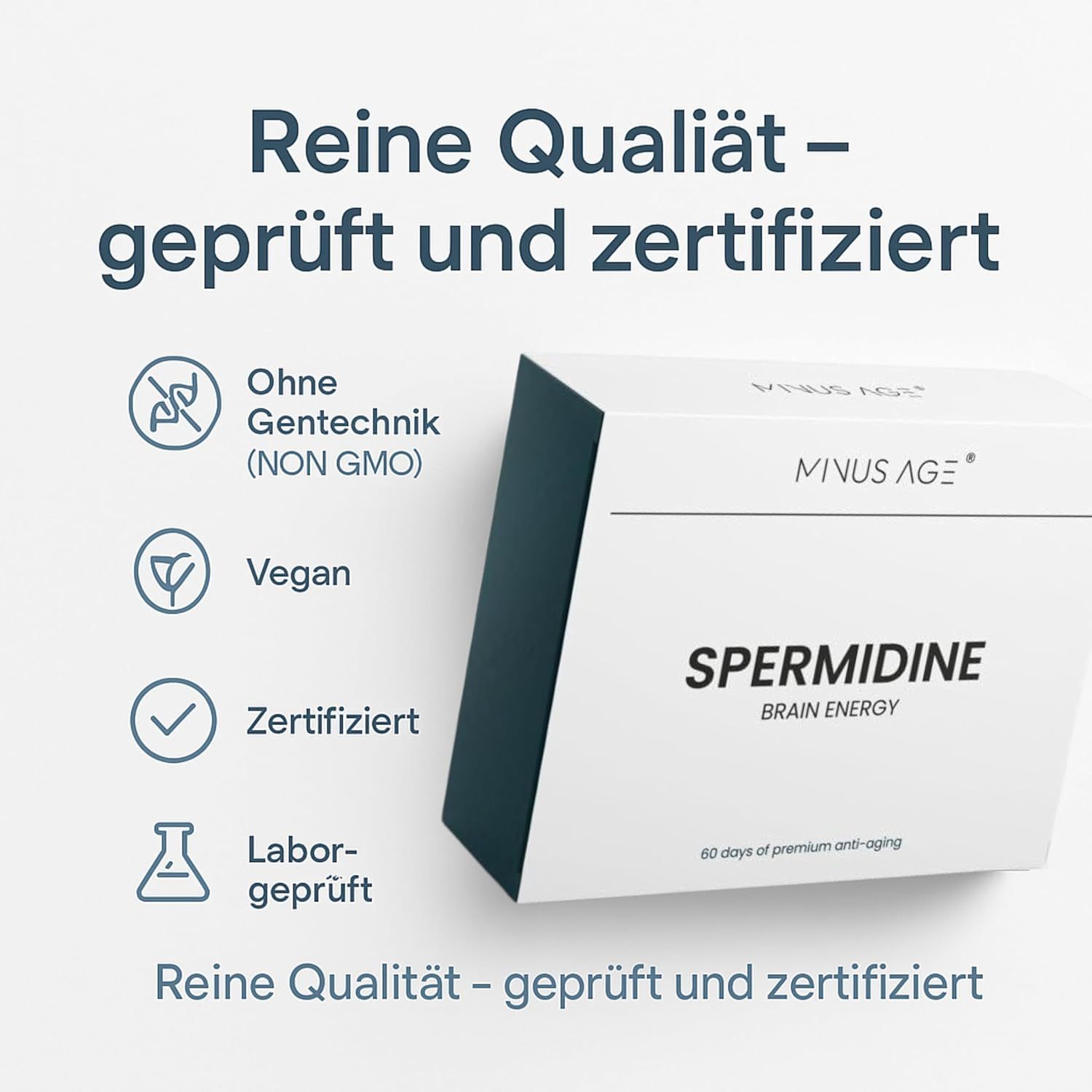 Minus Age Spermidine Zellregeneration Kapseln