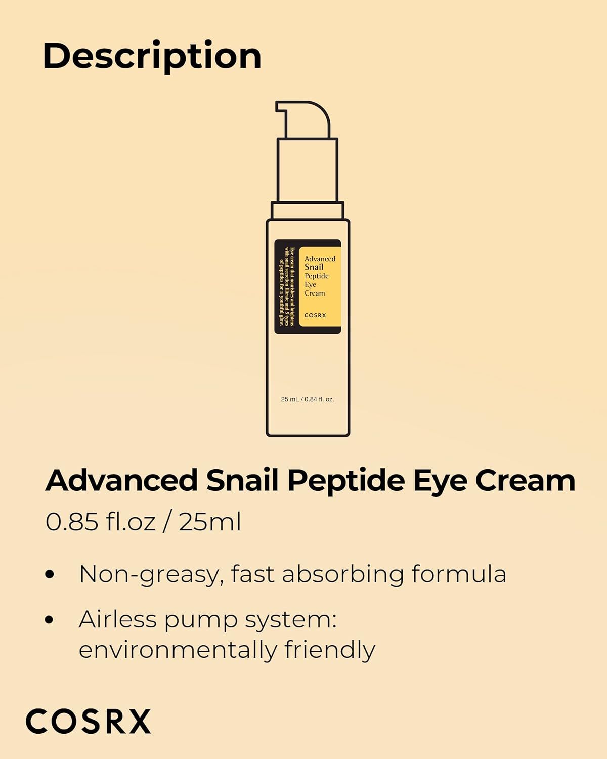 COSRX Advanced Snail Peptide Eye Cream 25ml