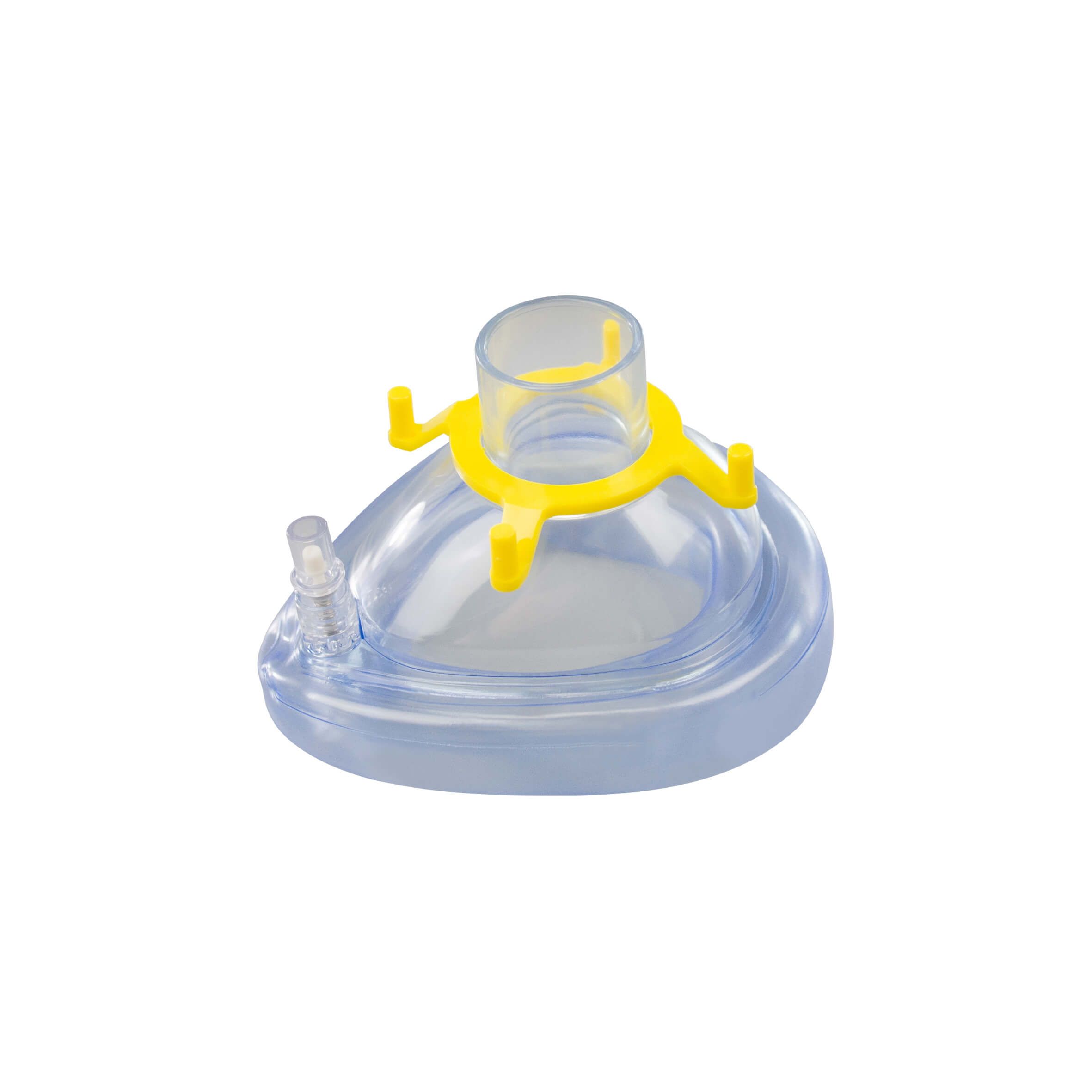 HUM AERObag Beatmungsmasken PVC mit Hakenring Gr. 2