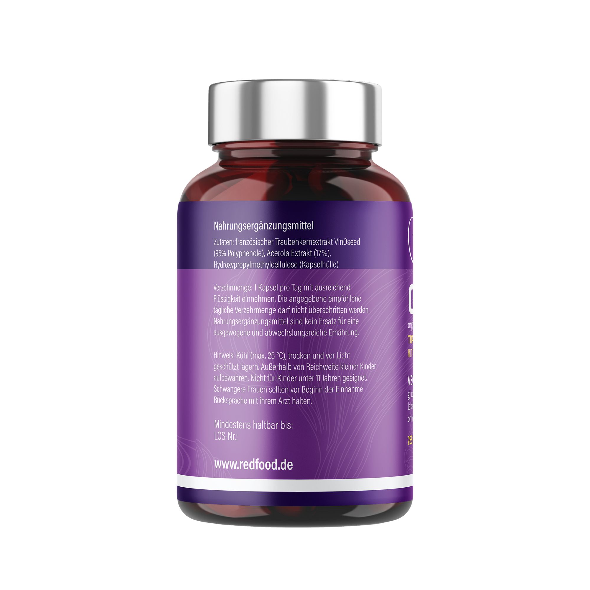 Redfood® OPC Traubenkernextrakt Plus