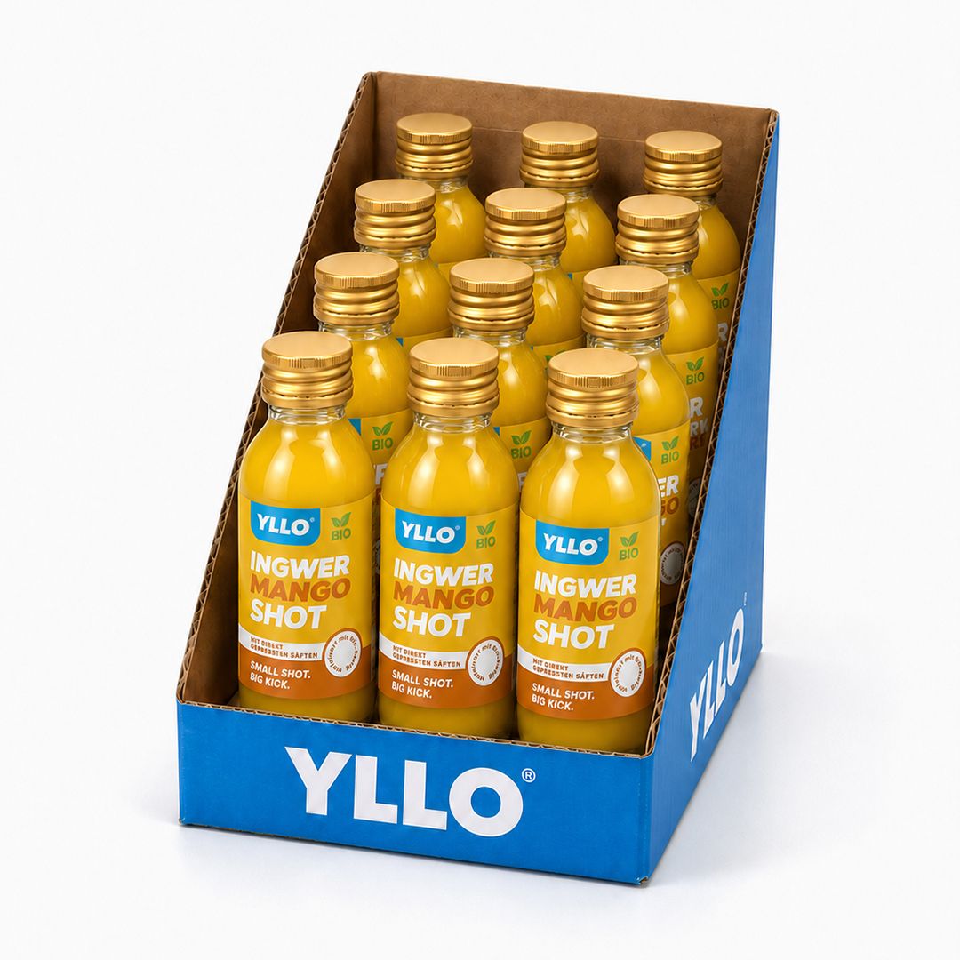 YLLO Bio Ingwer Mango Shot