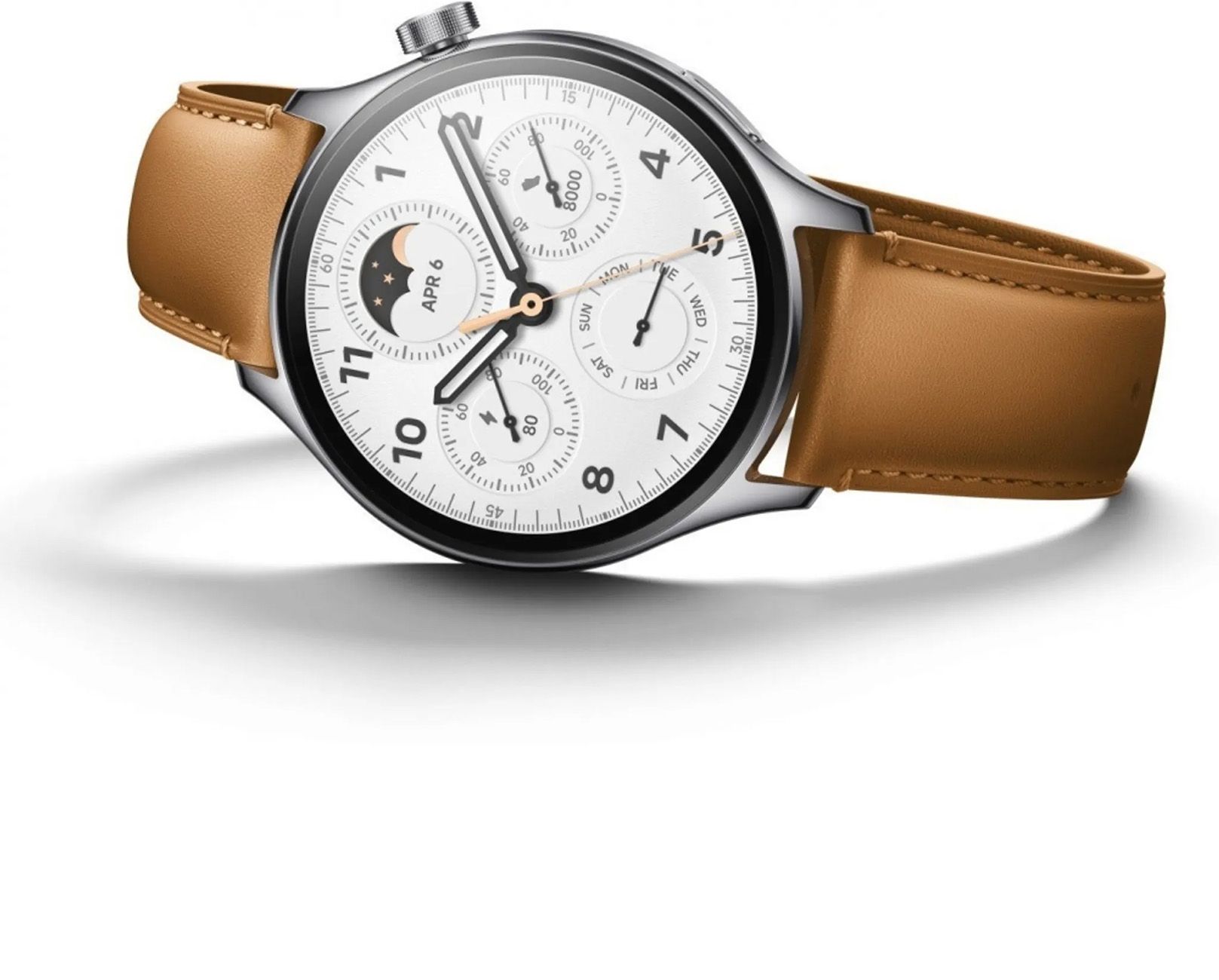 Xiaomi Watch S1 Pro 46 mm-Silber Smartwatch