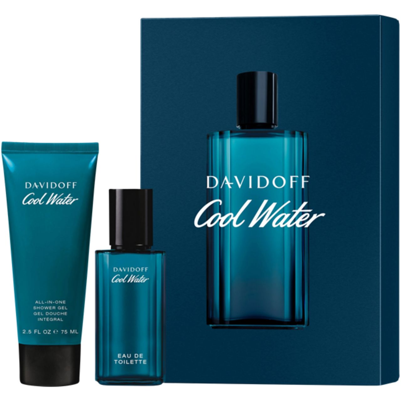 Cool Water for Men edt 40ml + Duschgel 75ml