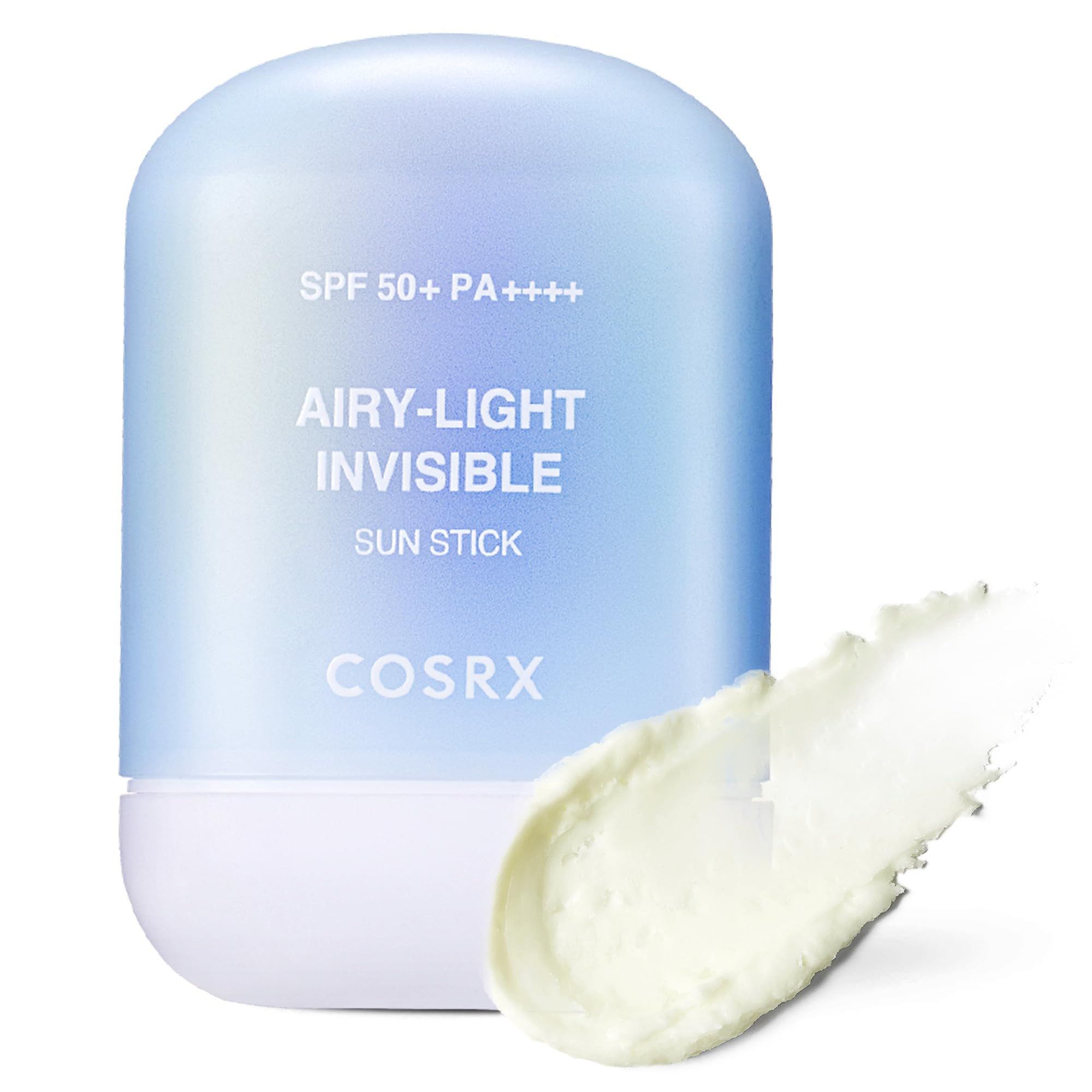 COSRX Sonnenschutzstift mit SPF 50+ PA++++ und einem transparenten Finish.