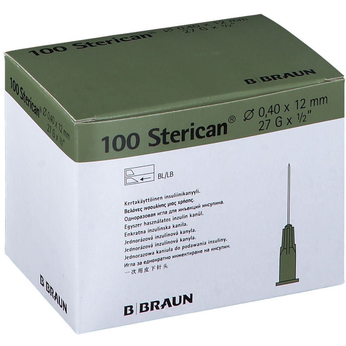 B. Braun Sterican® Insulinkanüle