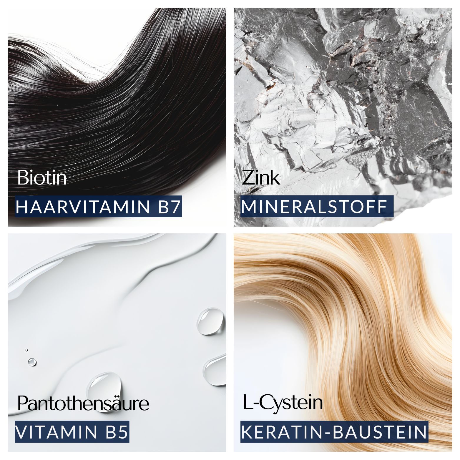 Evocapil Plus: Stärkt Haare, stimuliert Wachstum, versorgt mit Nährstoffen, verhindert Haarausfall.
