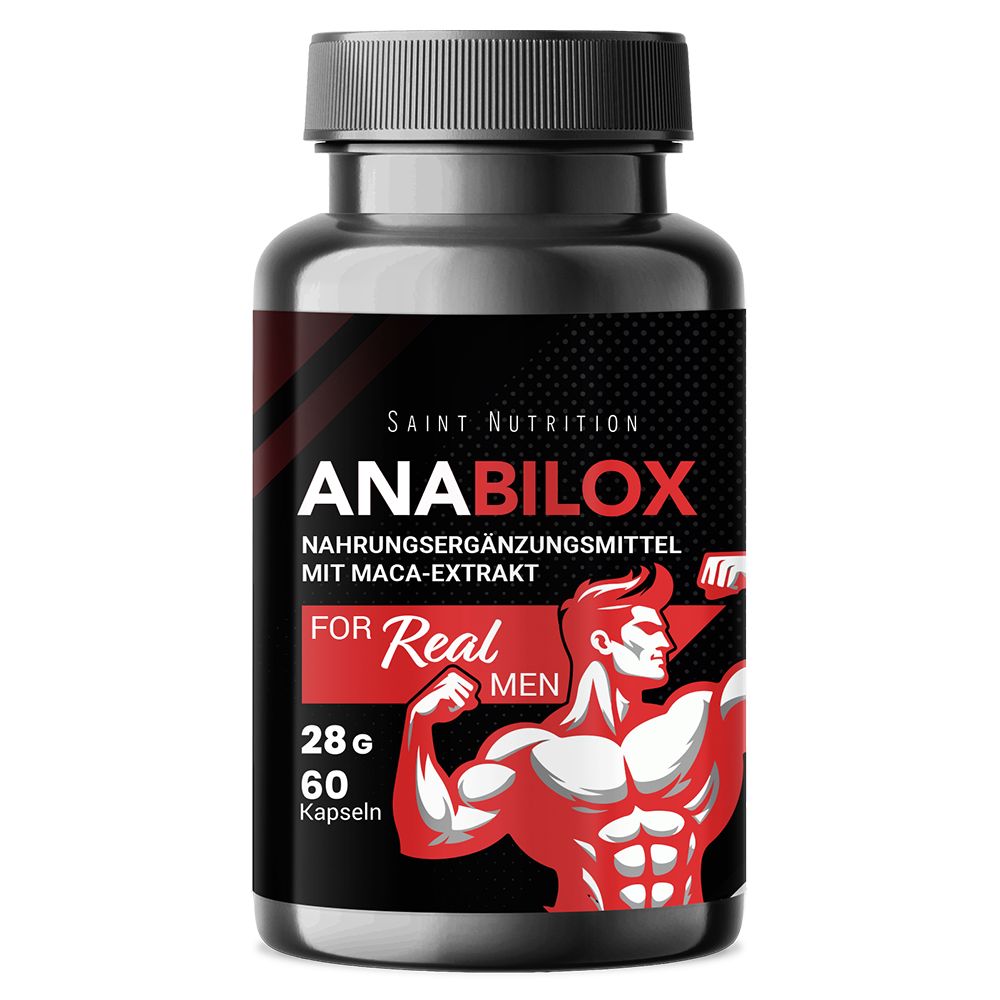 Saint Nutrition® | Anabilox Kapseln | Muskelaufbau mit Maca Extrakt