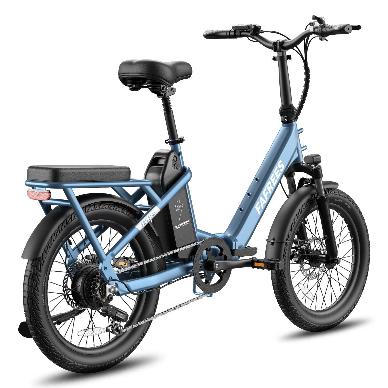FAFREES F20 Flex E-Bike für Pendler mit 36V 20Ah Akku / 100 km Reichweite