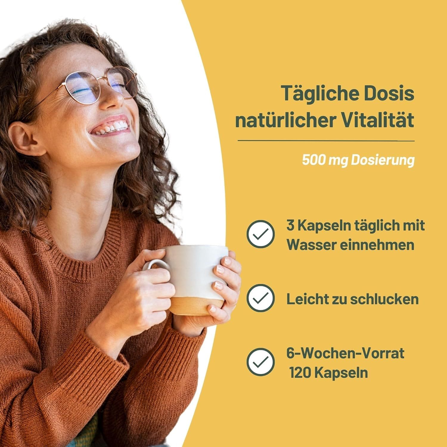 Vegan Vitality 6 Super Pilz Complex Kapseln