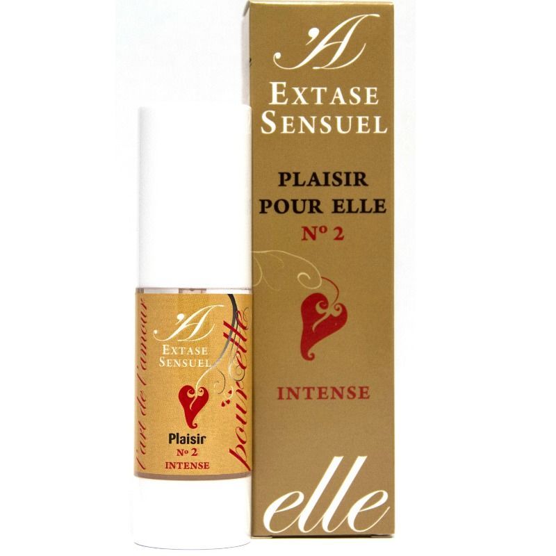 Extase Sensuel Plaisir pour Elle Nr. 2 Intense Flakon und Karton.