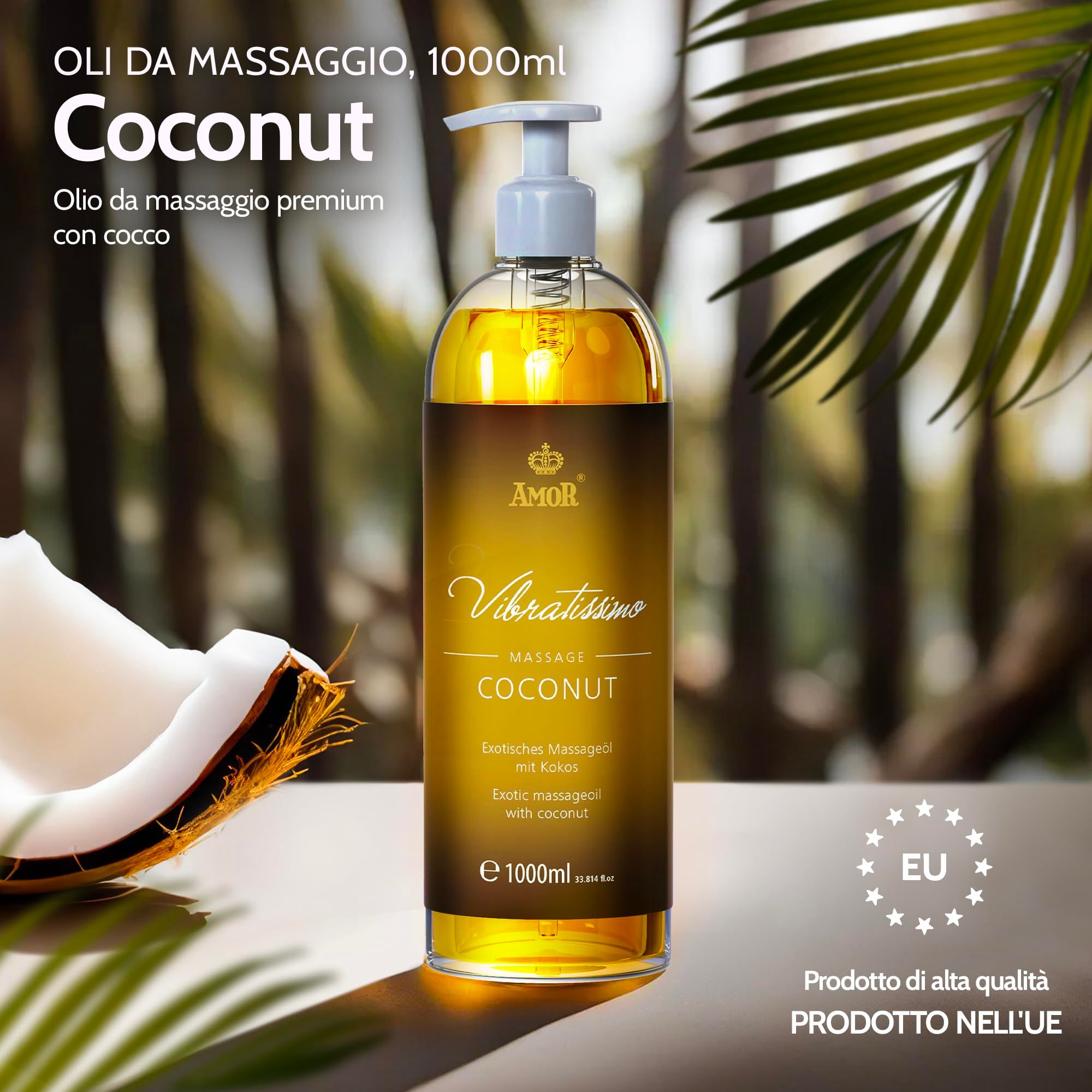 Vibratissimo Massageöl Coconut