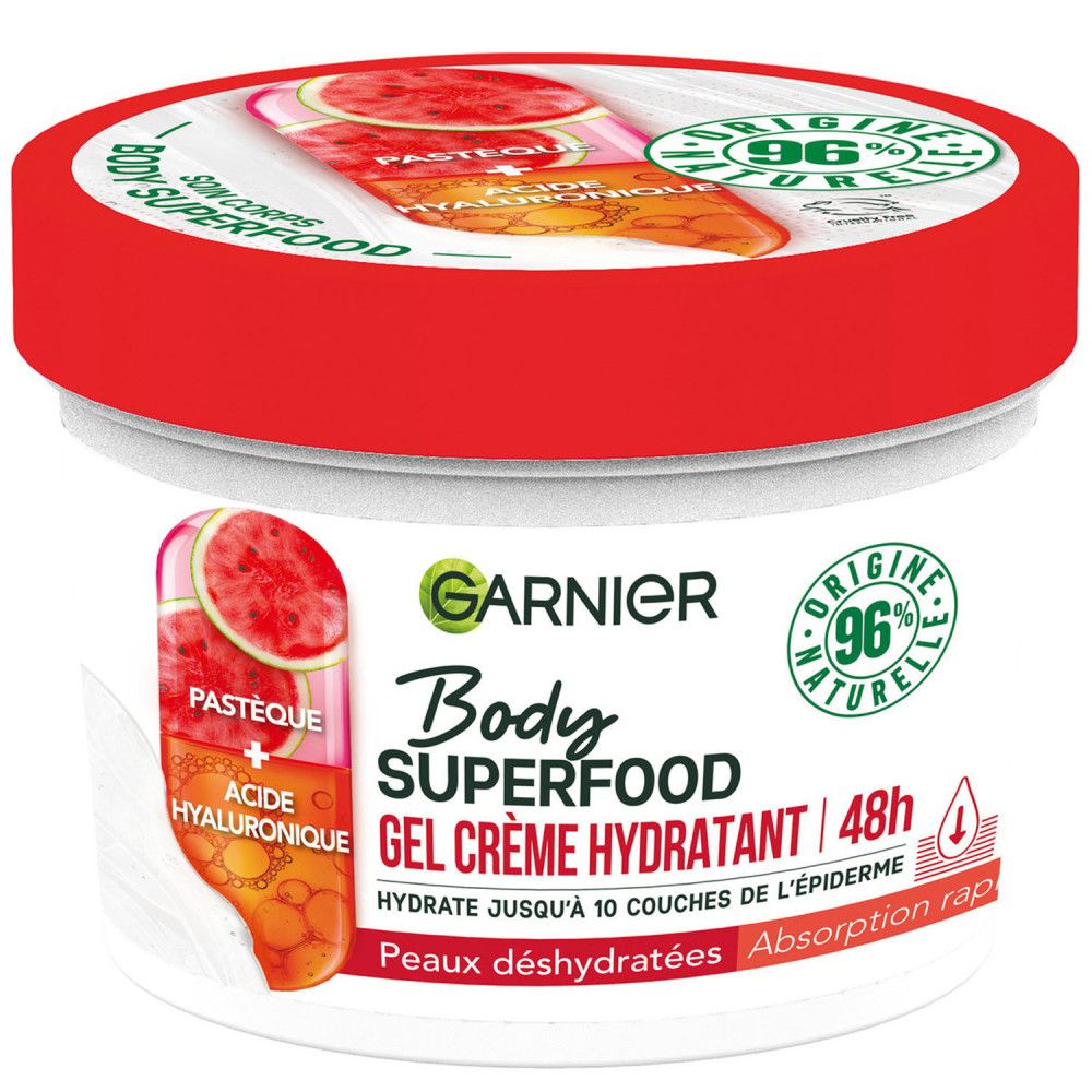 Garnier - Body Super Food Feuchtigkeits-Gelcreme – 48H