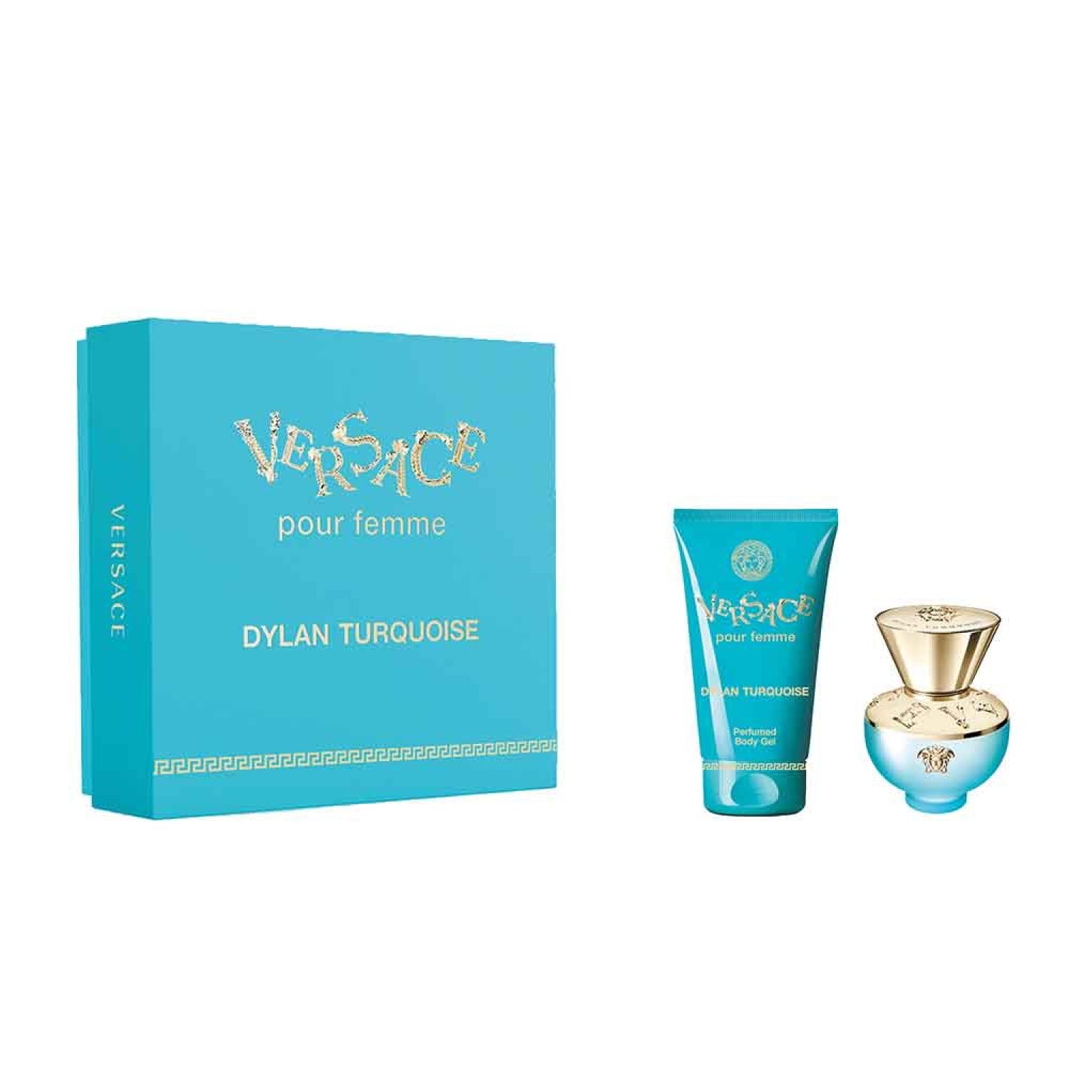 Versace Dylan Turquoise pour femme Set - 30ml EdT + 50ml Bodylotion