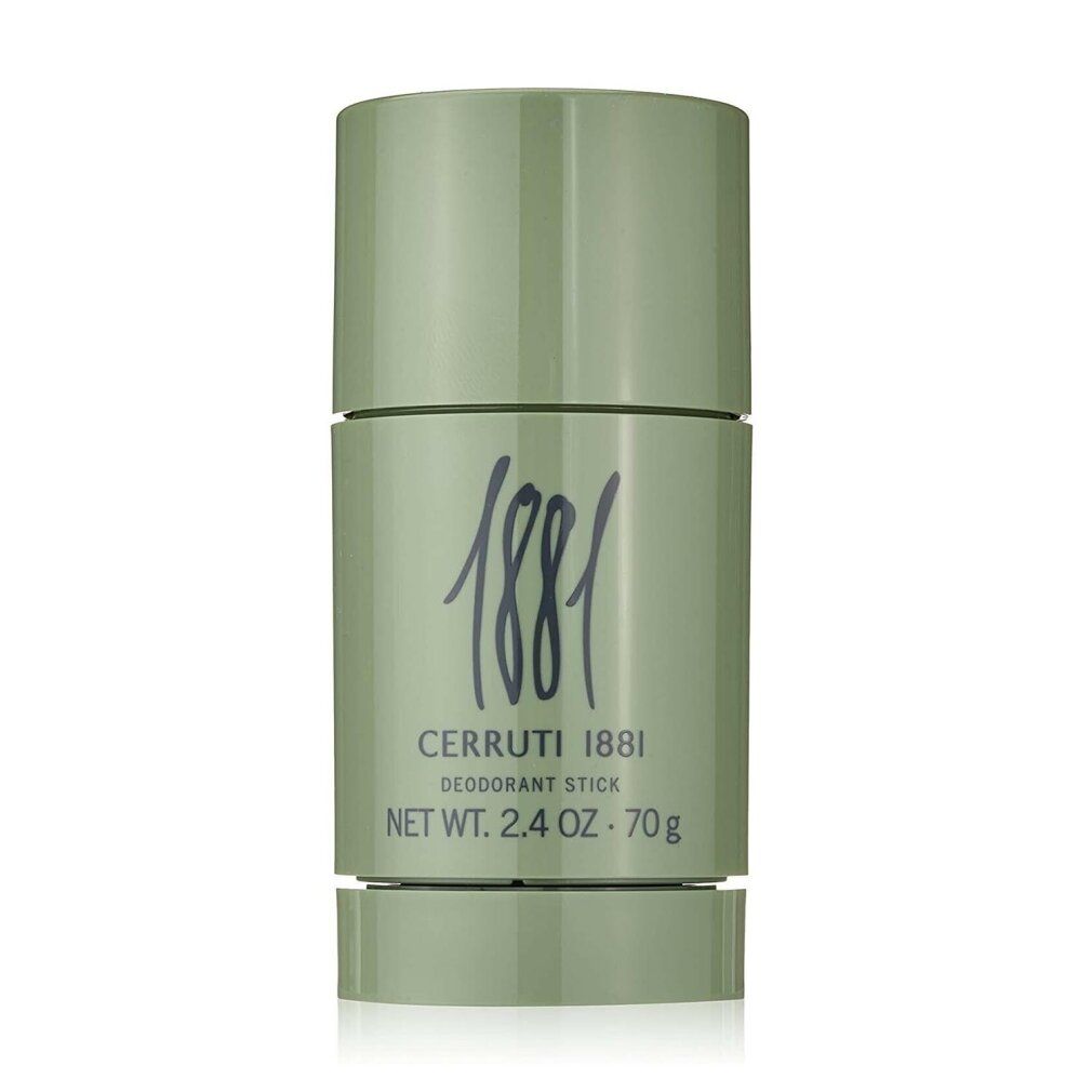 Deodorant-Stick. Grün. Aufschrift: 1881, Cerruti 1881, Deodorant Stick, Net Wt. 2.4 OZ. - 70g.