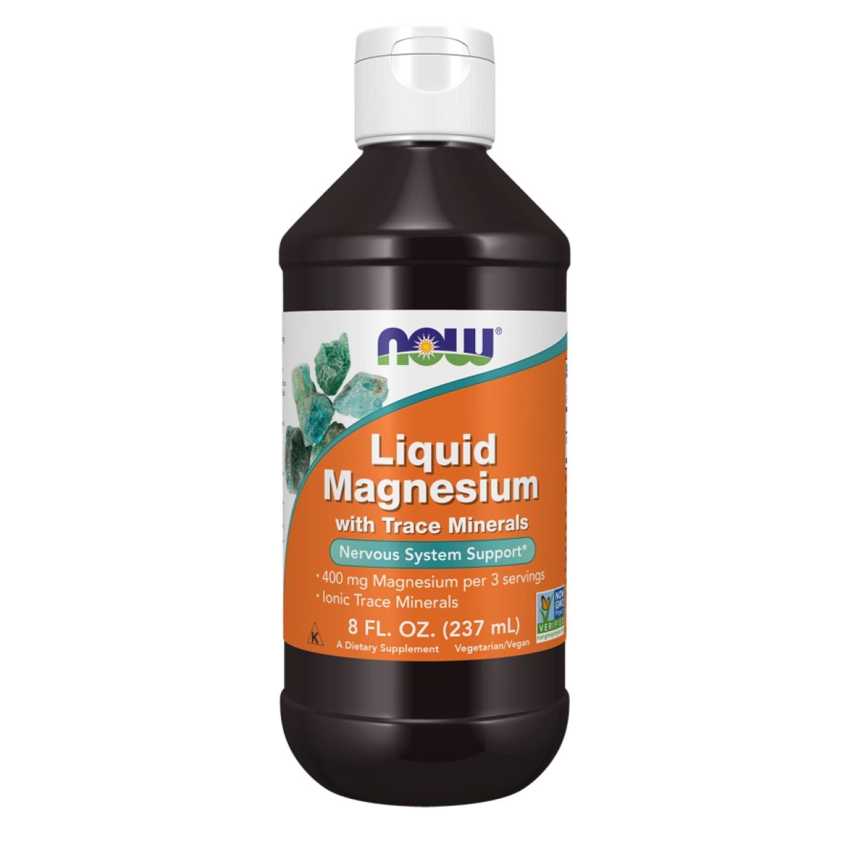 NOW FOODS Flüssiges Magnesium