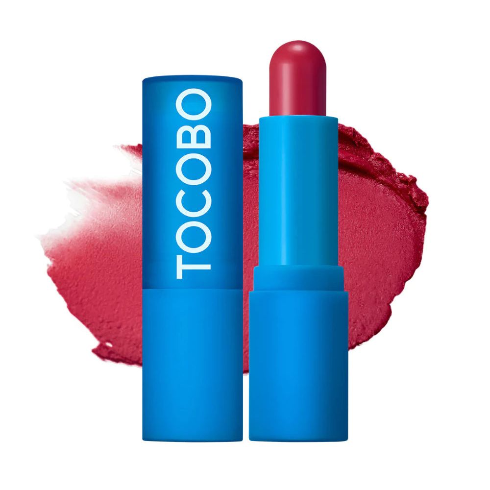 TOCOBO Powder Cream 031 Rose Bum Lip balm 031 Rose Burn