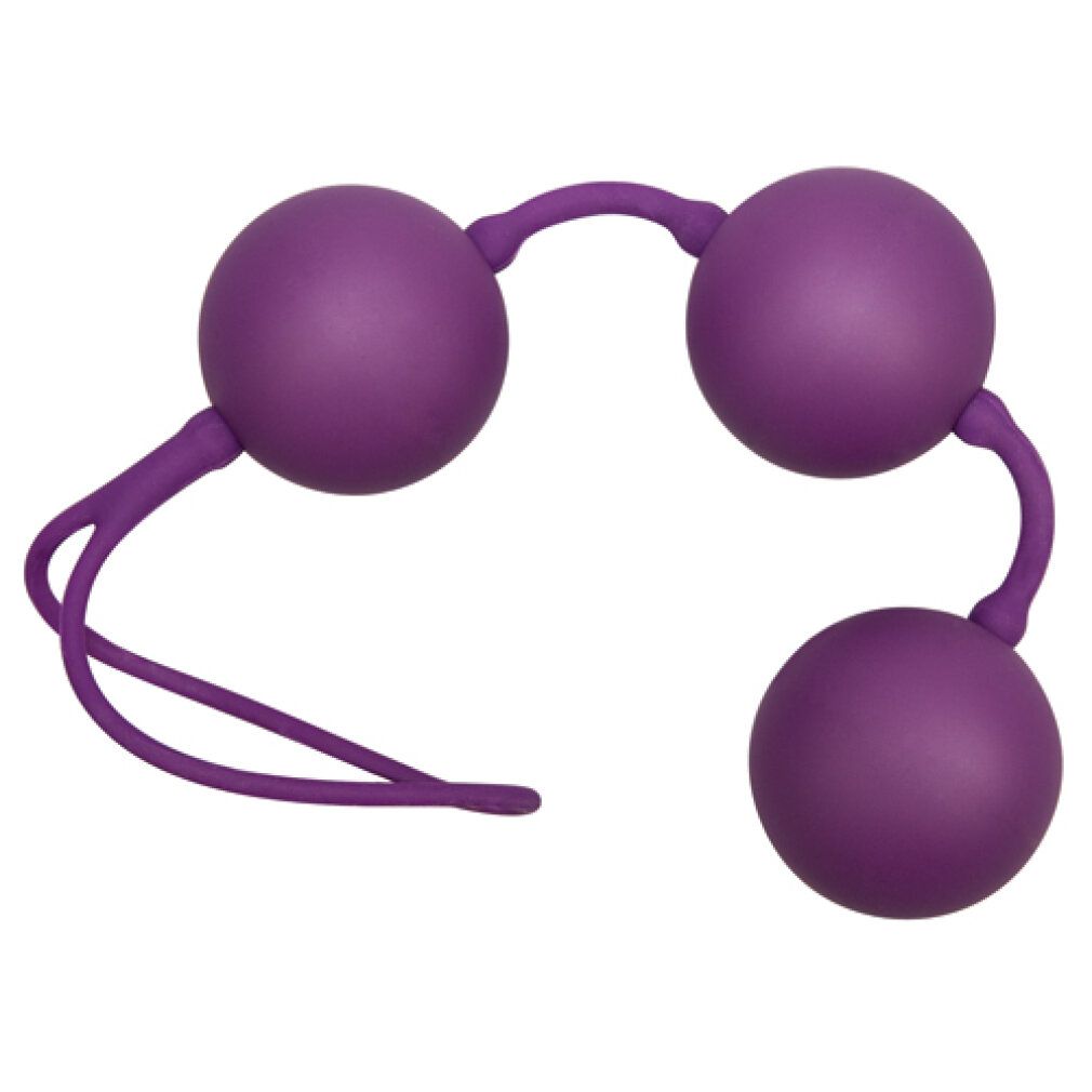 Liebeskugeln "Velvet Balls purple" | Für fortgeschrittenes Training | You2Toys