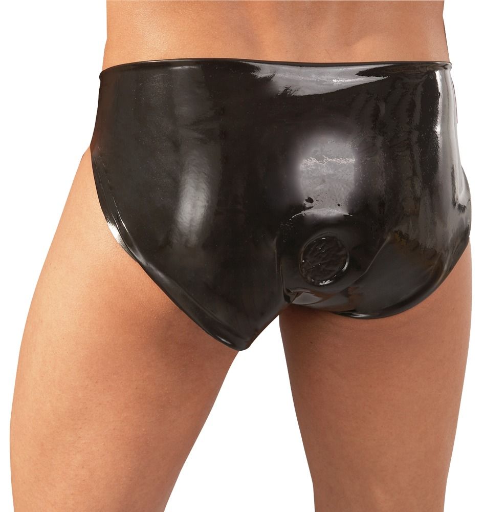 Late X - Latex Herren Slip