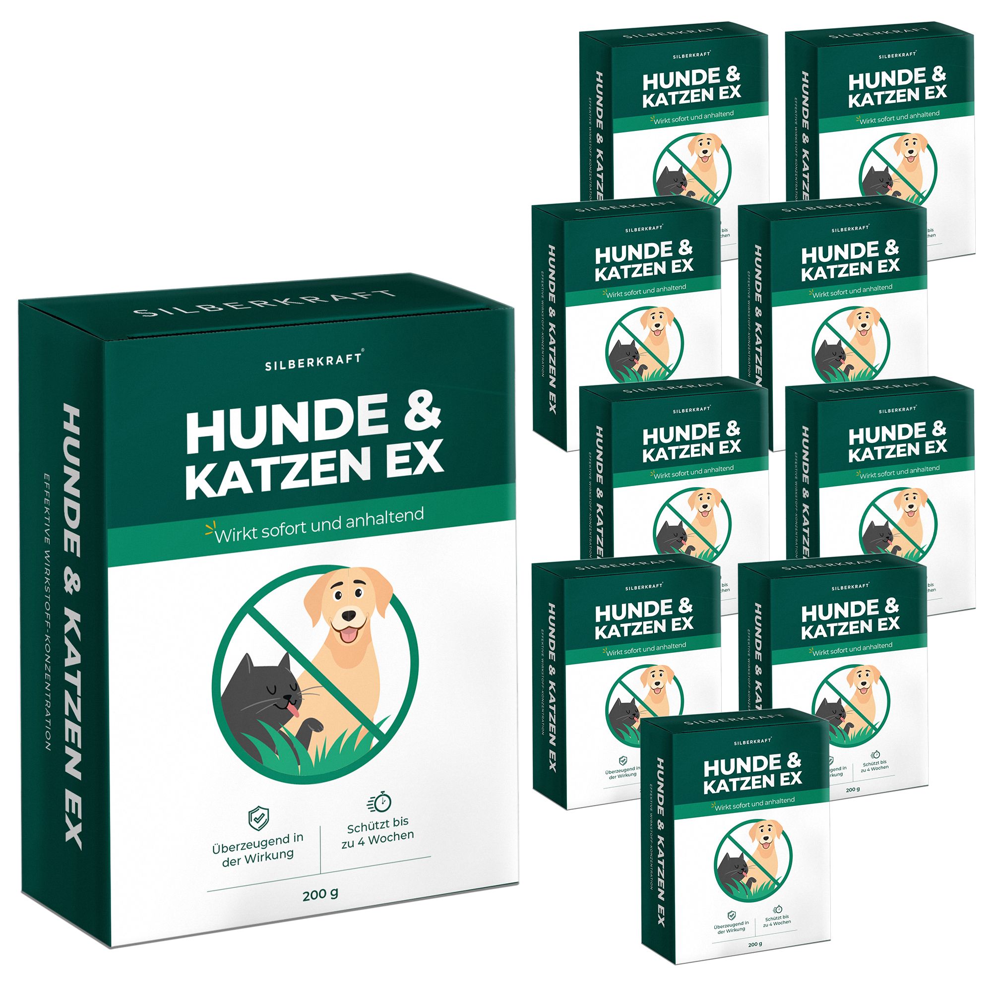 SILBERKRAFT Hunde & Katzen Stopp Ex