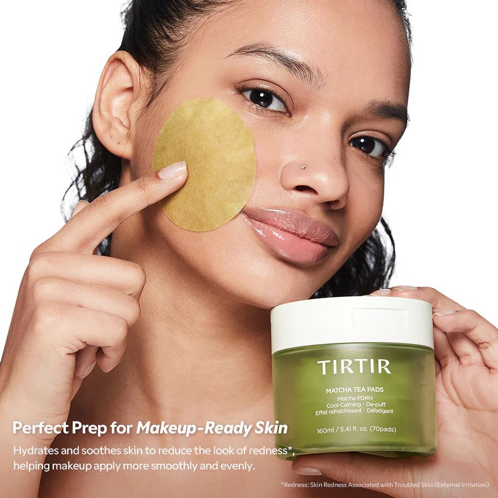 TIRTIR Matcha Tea Pads – klärende Toner-Pads mit Matcha