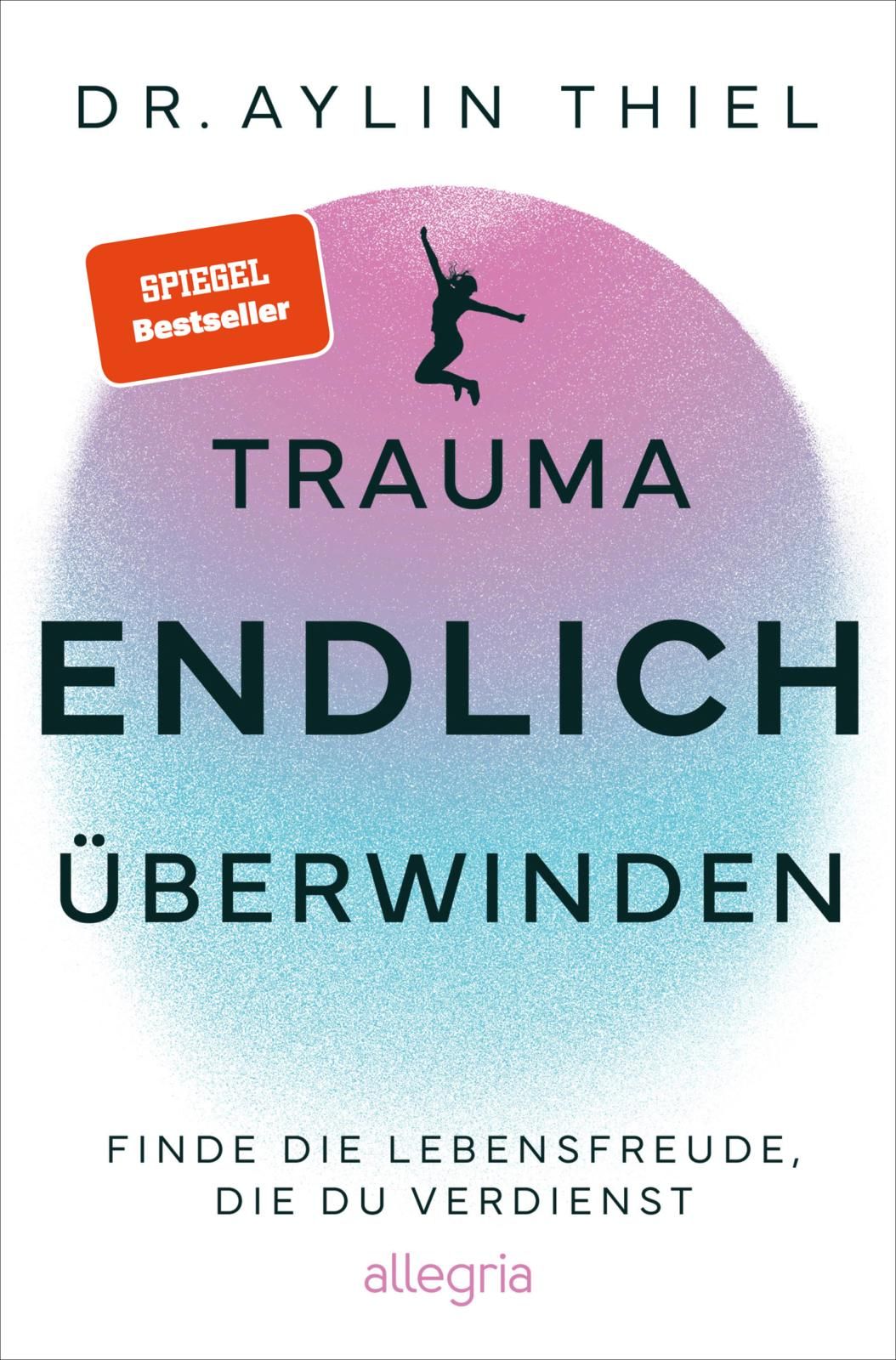 Buchrückseite. Titel: "Ein Leben frei von den Schatten der Vergangenheit". Text über Trauma und Selbsthilfe. ISBN-Code.
