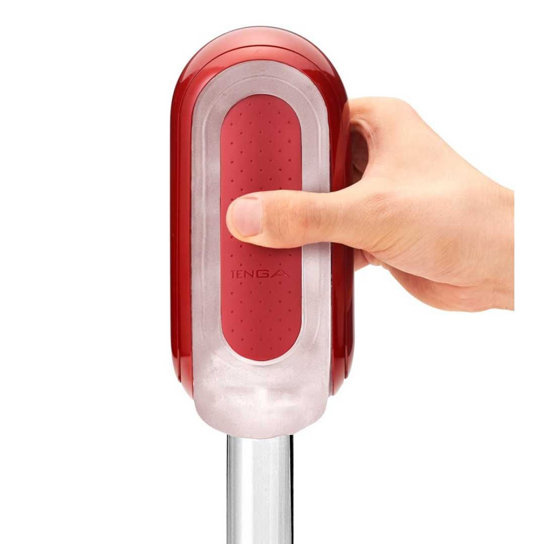 TENGA Flip 0 Red Warmer Package