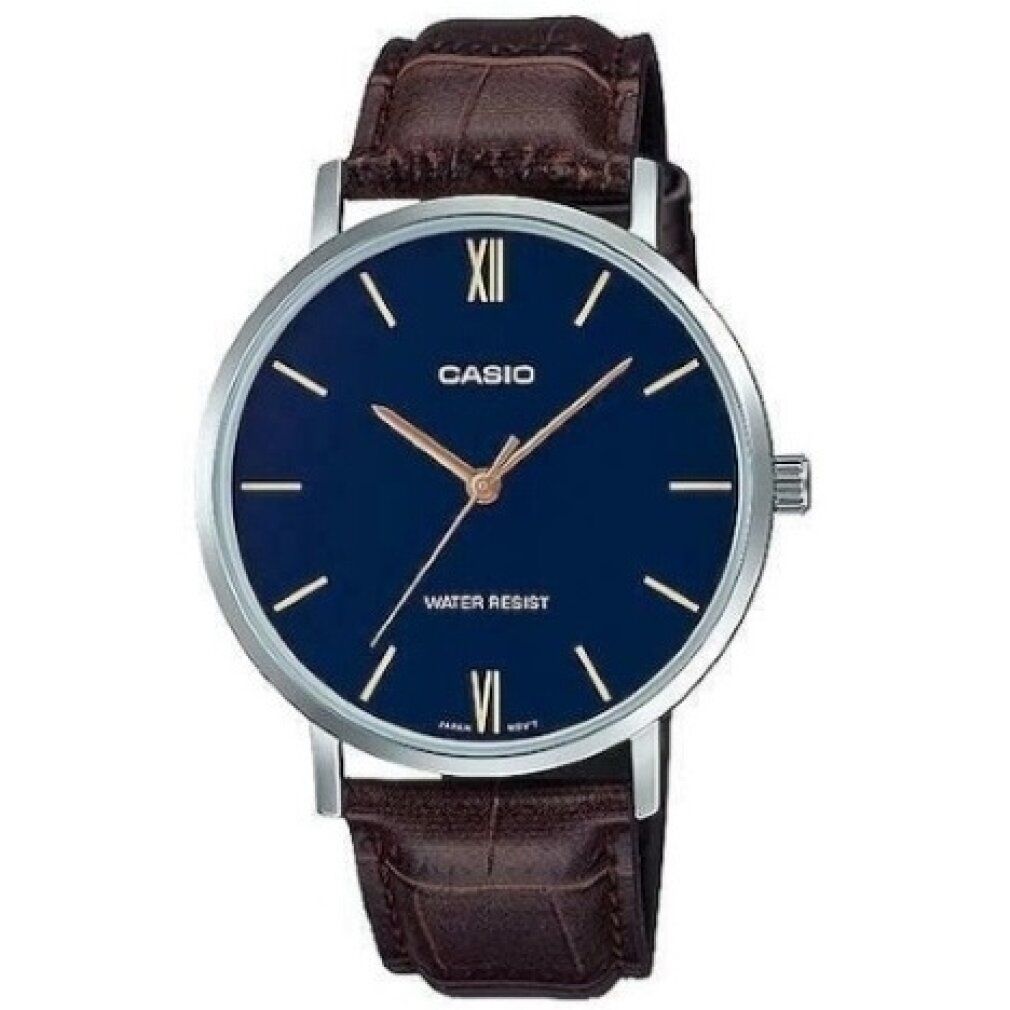 Herrenuhr Casio mtp-VT01L-2BUDF Schwarz (Ø 40 mm)