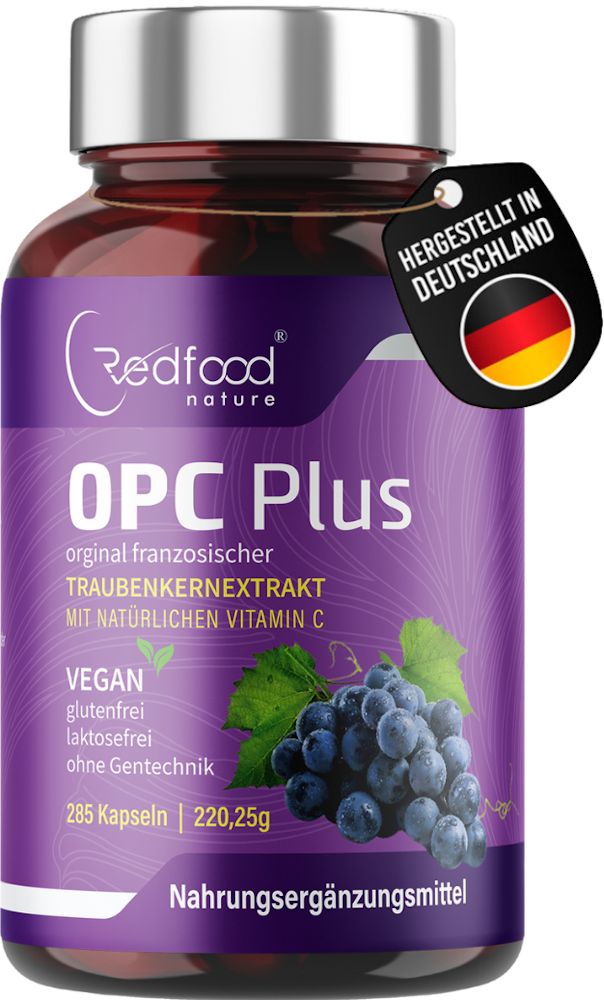 Redfood® OPC Traubenkernextrakt Plus