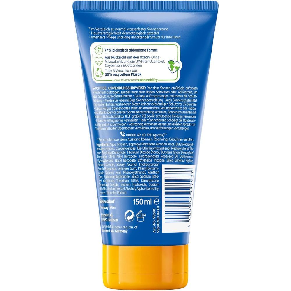 NIVEA SUN Schutz & Pflege Ultra Sonnenlotion LSF 50+