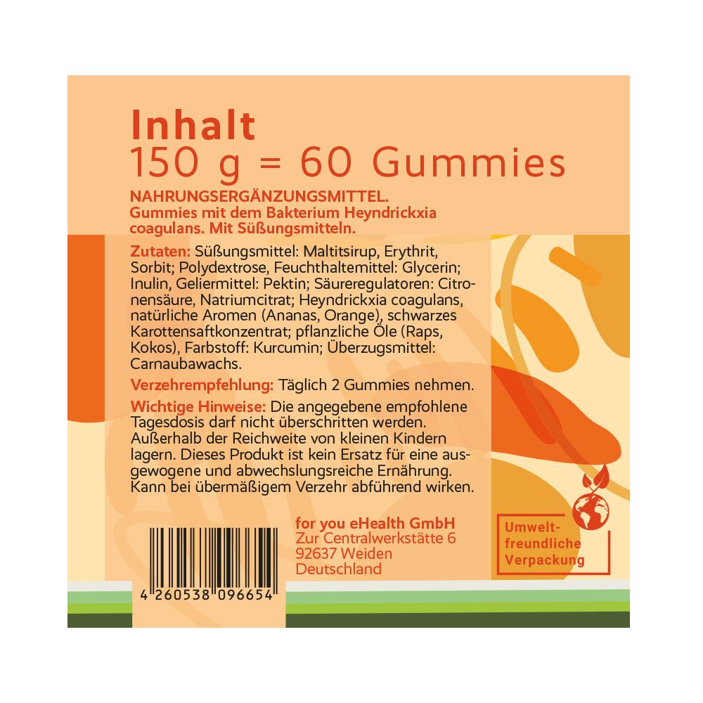 for you darmflora gummies - Ananas-Orange