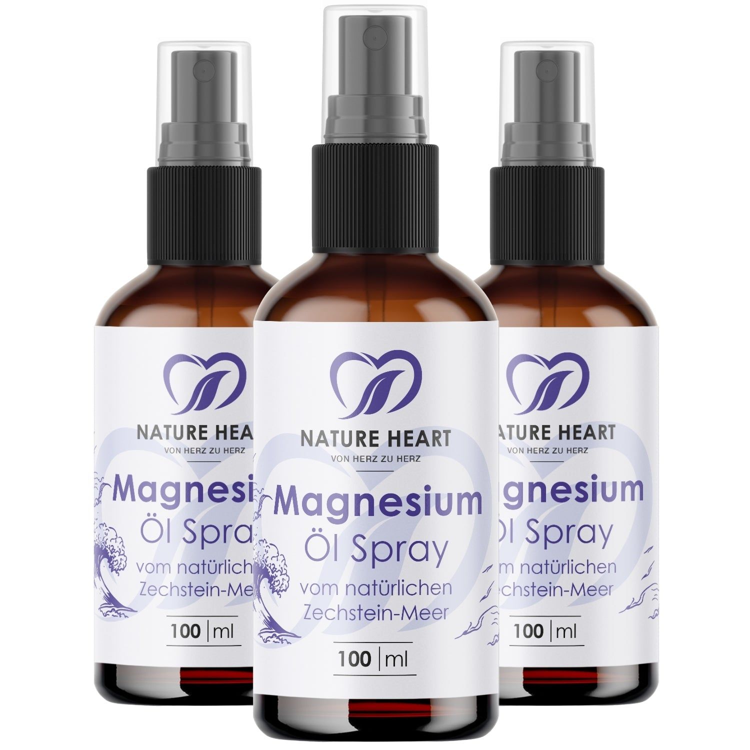 Nature Heart Magnesium-Öl Spray - Zechstein-Meer