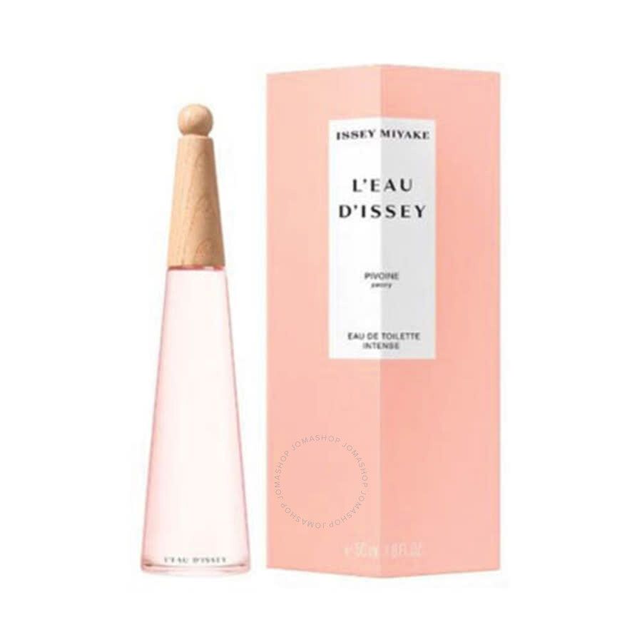 Flakon und Verpackung. Flakon mit Holzverschluss. Rosa Verpackung mit Produktnamen und Logo.