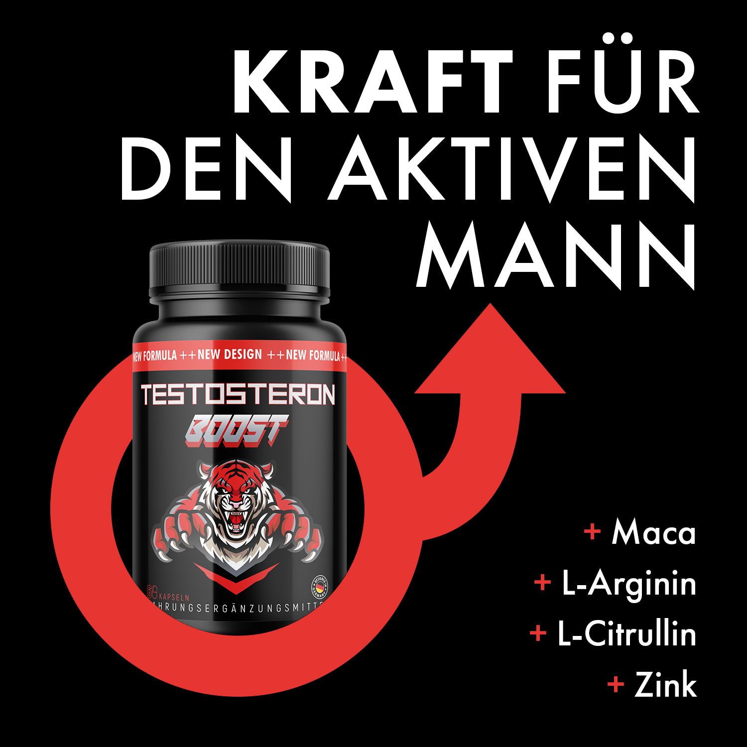 Testosteron Boost Kapseln