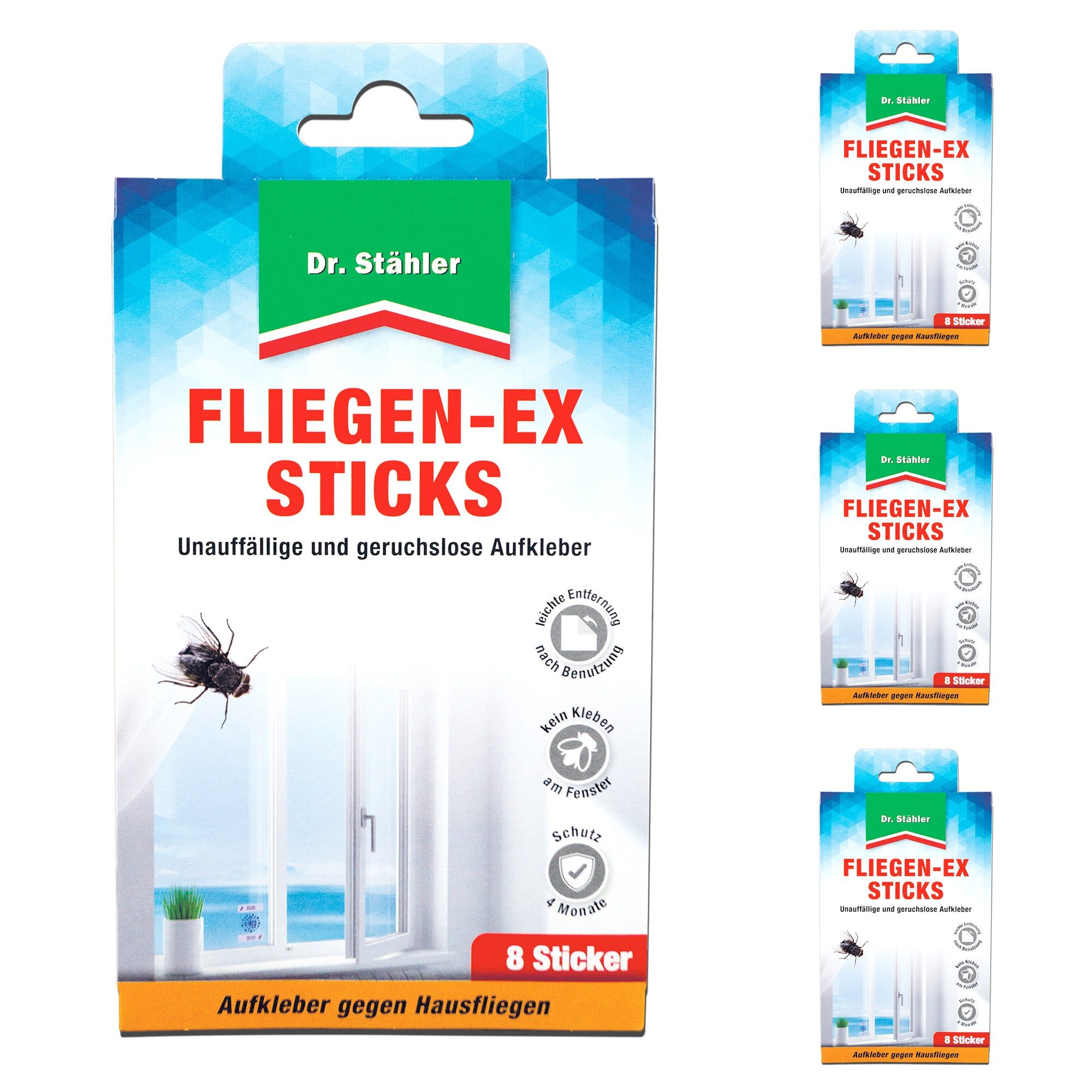 SILBERKRAFT Fliegen-Ex Sticks