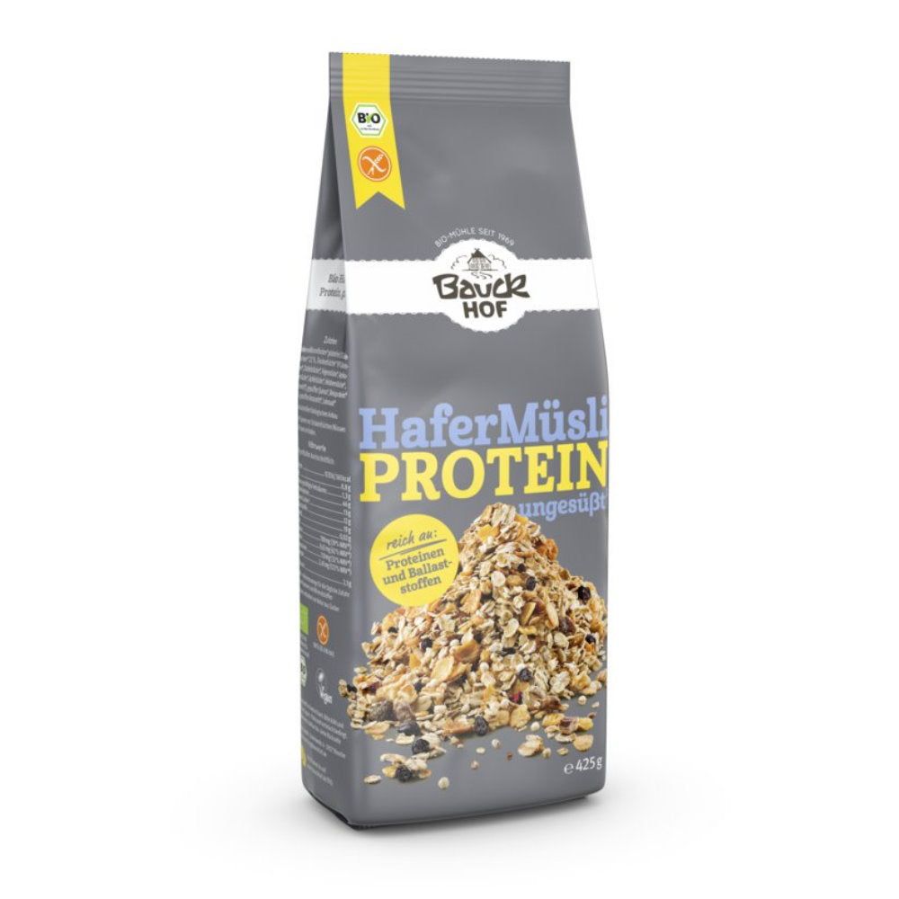 Bauckhof Hafermüsli Protein Sport glutenfrei