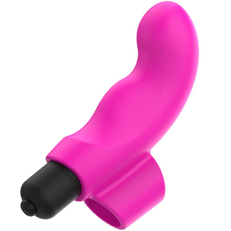 OHMAMA Finger Vibrator Pink Neon