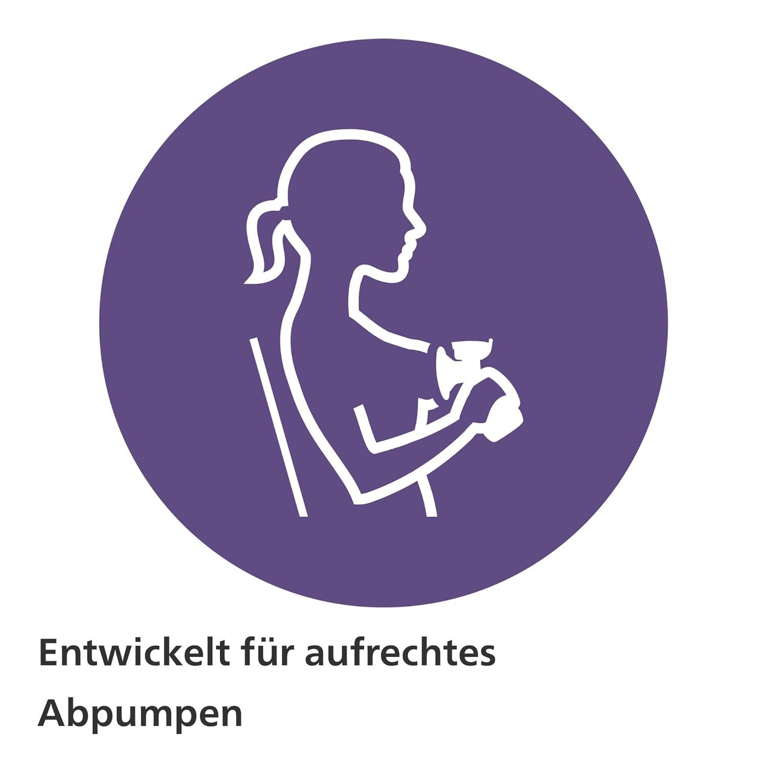 Philips Avent elektrische Doppelmilchpumpe – Tragbare Milchpumpe